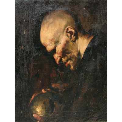Lot 41 - Manner of Jusepe de Ribera A Philosopher...