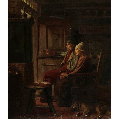 Lot 3 - Ferdinand Fagerlin Swedish, 1825-1907 Growing...