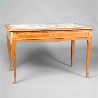 Lot 512 - Transitional Louis XV/XVI Style Metal Mounted...