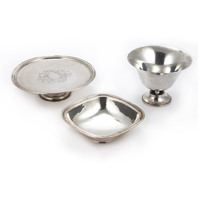 Lot 213 - Group of Silver Holloware Articles Comprising...