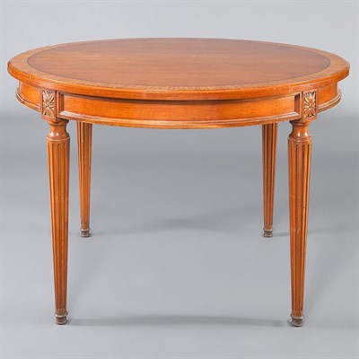 Lot 173 - Louis XVI Style Fruitwood Dining Table Height...