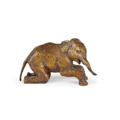Lot 57 - Renee Sintenis German, 1888-1965 Kniender...