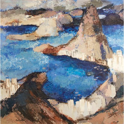 Lot 91 - Bernard Cathelin French, 1919-2004 Rio de...