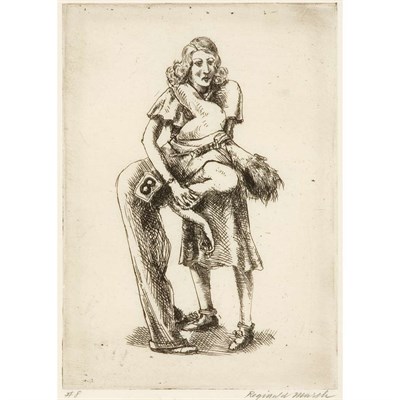 Lot 206 - Reginald Marsh (1898-1954) DANCE MARATHON...