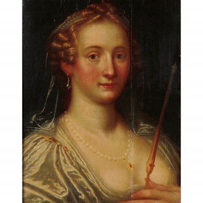 Lot 3 - Flemish School 16th/17th Century Queen Esther...
