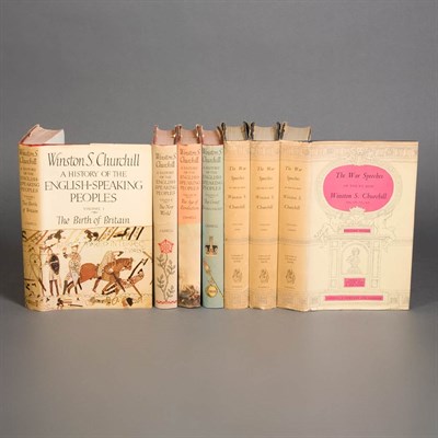 Lot 76 - CHURCHILL, WINSTON A History of the English...