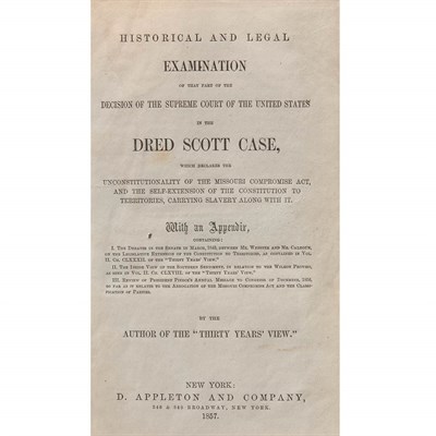 Lot 11 - [LINCOLN, ABRAHAM] Political Debates between...