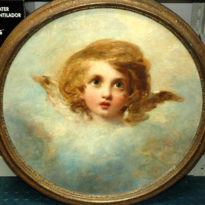 Lot 84 - Circle of Sir Thomas Lawrence Amorino Oil on...