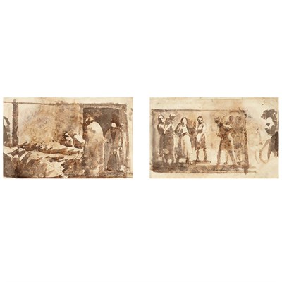 Lot 86 - Pietro Annigoni Italian, 1910-1988 Interiors:...