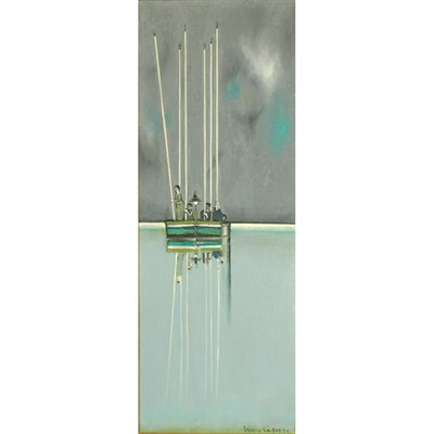 Lot 1014 - Bruno Caruso Italian, b. 1927 Punters Signed...
