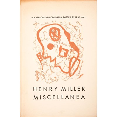 Lot 64 - MILLER, HENRY Group of ten works, including...