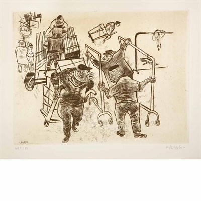 Lot 195 - William Gropper (1897-1977) TWELVE ETCHINGS...
