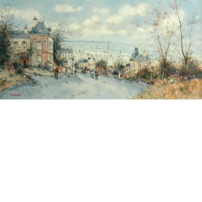 Lot 1022 - Jean Pierre Dubord French, b. 1949 La Descente...