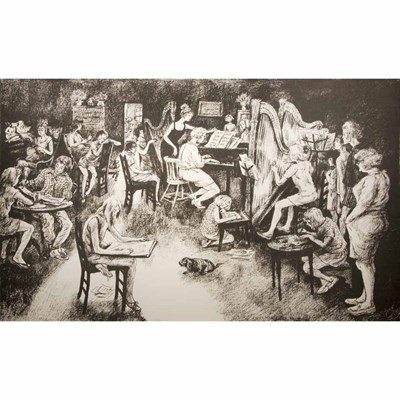 Lot 110A - Peggy Bacon THE CHOSEN FEW (FLINT 192)...