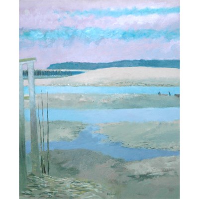 Lot 1007 - Guy Bardone French, b. 1927 Soir Sur les...