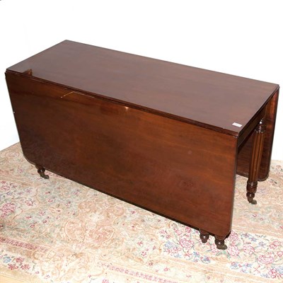 Lot 210 - American Mahogany Drop-Leaf Dining Table...