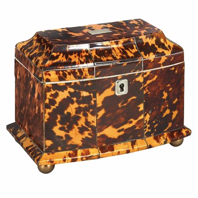 Lot 460 - Regency Silver Mounted Tortoise Shell Veneered...