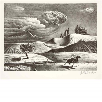 Lot 238 - Georges Schreiber (1904-1977) COTTON PICKERS;...