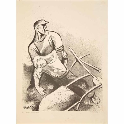 Lot 193 - William Gropper (1897-1977) DIOGENES; FINN...