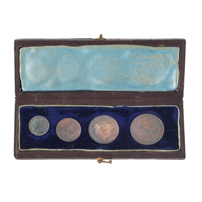 Lot 1071 - Great Britain 1880 Maundy Money Set of Four...