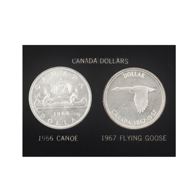 Lot 1049 - Canada Silver Dollar Group Lot of 20 Brilliant...