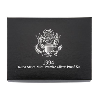Lot 1215 - United States Premier Silver Proof Sets Group...