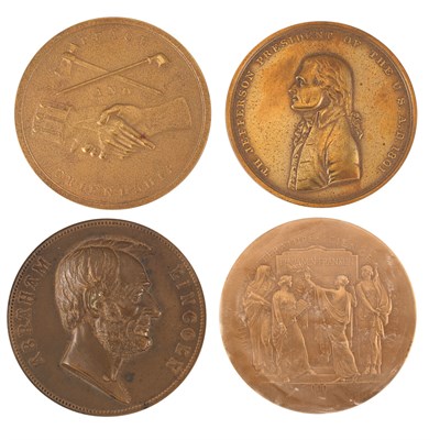 Lot 1132 - United States Medals Attractive group of 4...