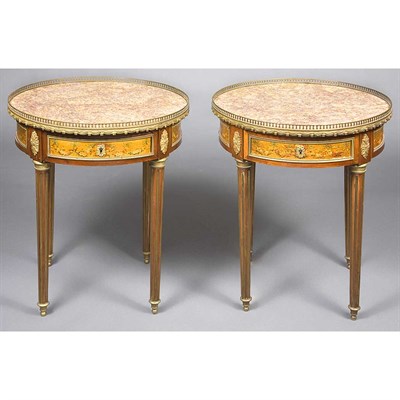 Lot 292A - Pair of Louis XVI Style Gilt-Bronze Mounted...