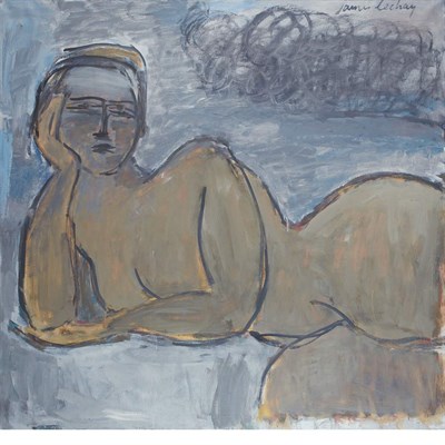 Lot 86 - James Lechay American, 1907-2004 Reclining...