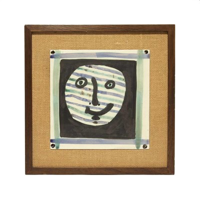Lot 489 - Pablo Picasso MASK (A.R. 310) Painted and...