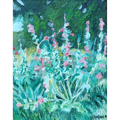 Lot 1062 - John Shelton American, b. 1949 Flowers in a...
