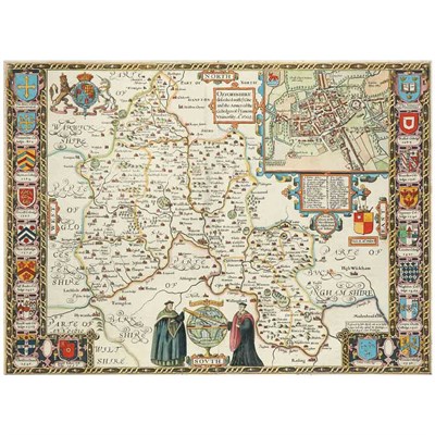 Lot 88 - [MAPS] SPEED, JOHN. Oxfordshire Described.......
