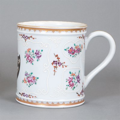 Lot 51A - Sampson Chinese Export Style Porcelain Mug