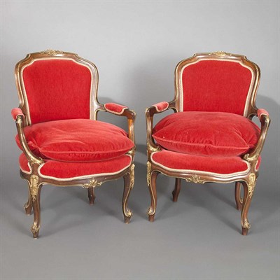 Lot 716 - Set of Three Louis XV Style Gilt-Bronze...