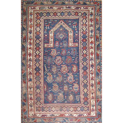 Lot 597 - Shirvan Prayer Rug East Caucasus, circa 1900...