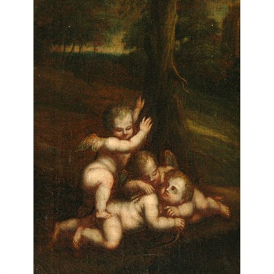 Lot 1046 - Italian School 17th/18th Century Cavorting...
