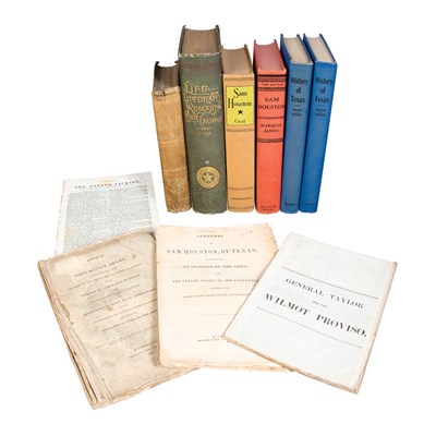 Lot 37 - [TEXANA - HOUSTON, SAM] Group of political...
