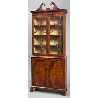 Lot 1473 - George III Style Mahogany Bookcase 19th...