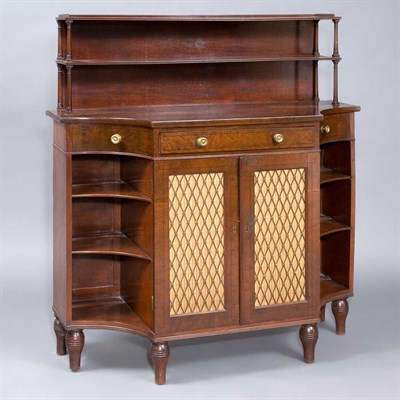 Lot 1203 - Regency Mahogany Chiffonier 19th Century...