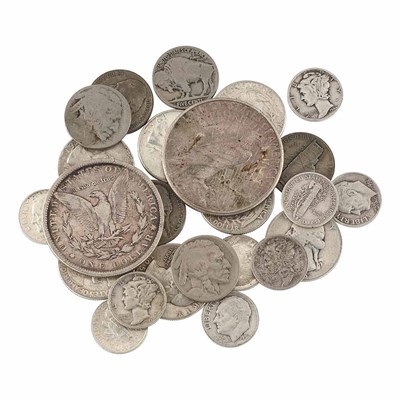 Lot 1229 - United States Silver Group Lot of mostly 90%...