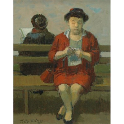 Lot 84 - Tully Filmus American/Russian, 1903-1998 Lady...