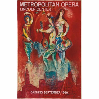 Lot 312 - After Marc Chagall CARMEN (C.S. 39) Color...
