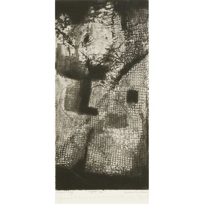 Lot 128 - Louise Nevelson NIGHT TREE Etching and...