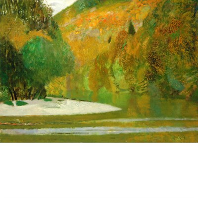 Lot 48 - Rene Genis French, 1922-2004 La Plage de...