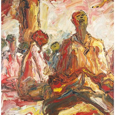 Lot 142 - Ablade Glover Ghanian, b. 1934 Prayers to...