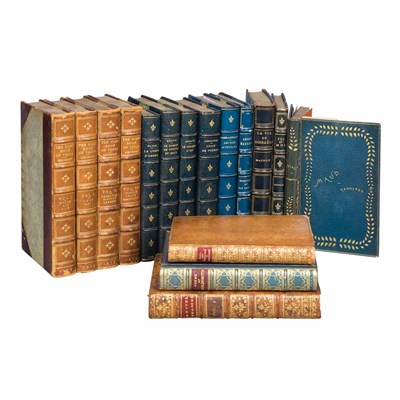 Lot 86 - [FINE BINDING] Group of approximately fifty...