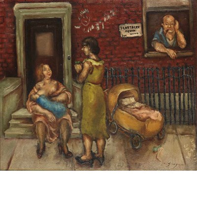 Lot 79 - Clyde Singer American, 1908-1999 The...