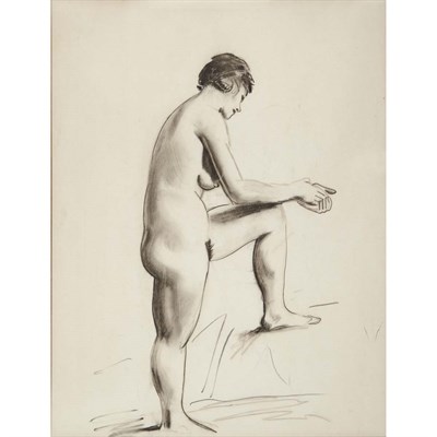 Lot 350 - George Wesley Bellows American, 1882-1925 Nude...