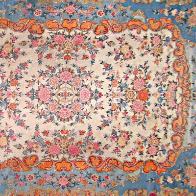 Lot 504 - Kirman Carpet Southeast Iran, third quarter of...
