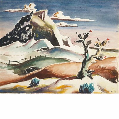 Lot 210 - Thomas Hart Benton American, 1889-1975...